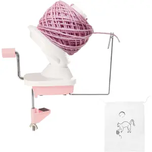 Yarn Winder 4-Ounce Hand Operated Capacity Yarn Winder for Crocheting and Knitting ()