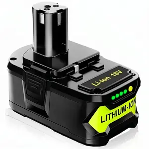 18V 8.0Ah Lithium Replacement Battery Packs for Ryobi 1+ Plus (2-Pack), Compatible with P108, P102, P103, P104, P105, P107, PBP005, P109, P190, P191, P122 Power Tools