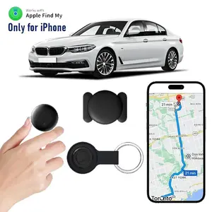 Mother's Day Gift GPS Tracker for Car,Mini Trackers Device with Weatherproof Magnetic Case-No Monthly Fee-Best Hidden GPS Trackers,Anti-lost Device,Works with Apple Find My (iOS Only)