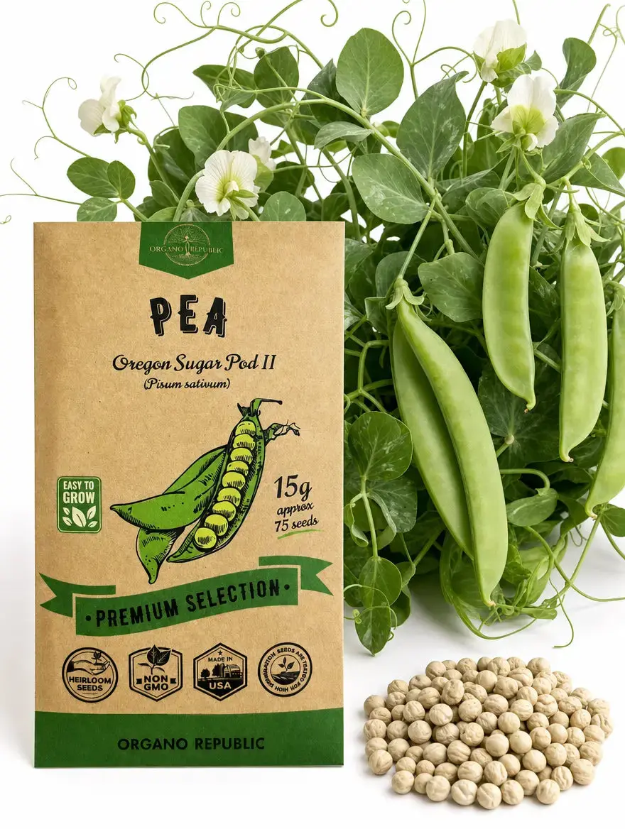 Pea Oregon Sugar Pod II Seeds