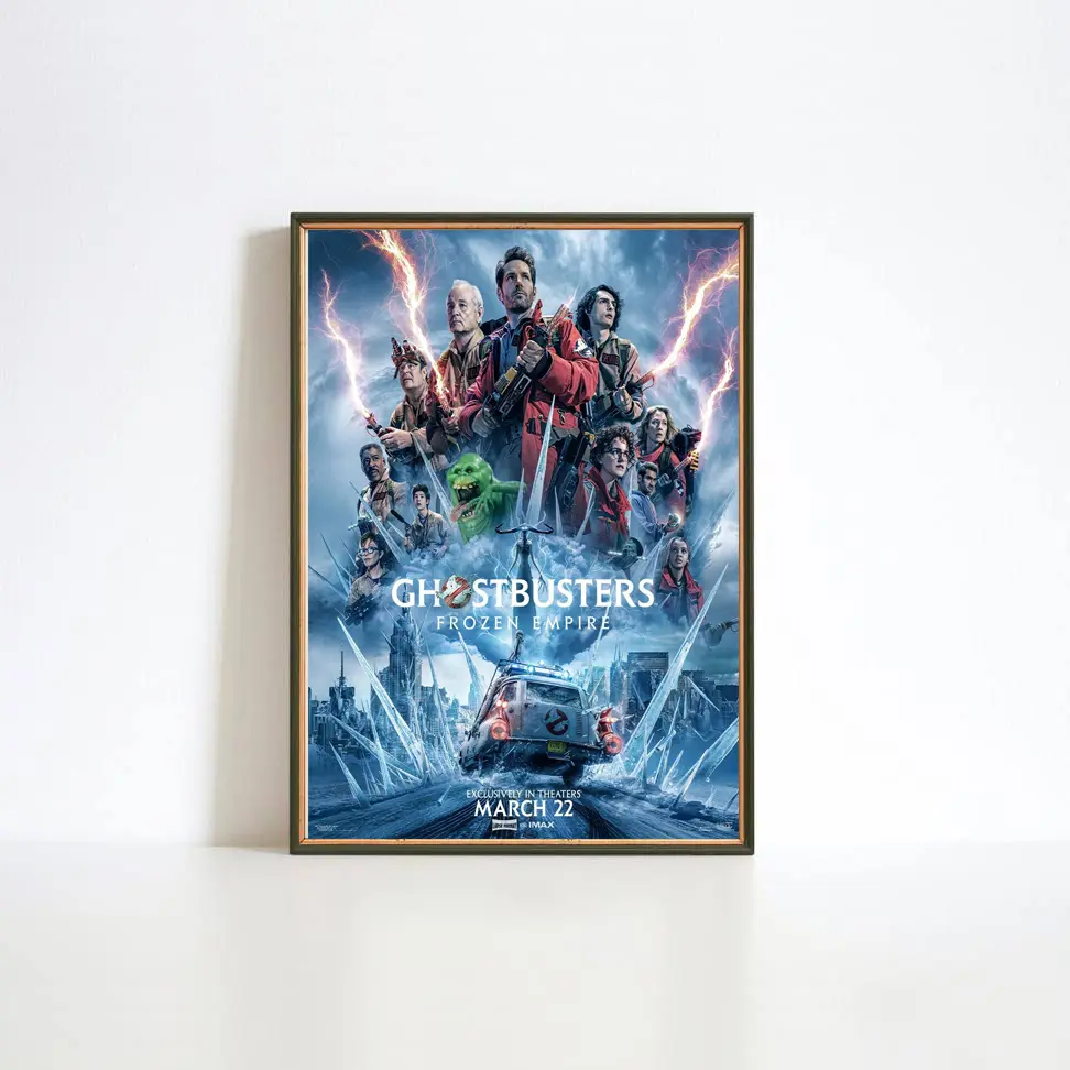 Ghostbusters Frozen Empire New Poster In Theaters On March 22 2024