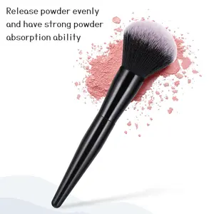 Large Powder Brush for Setting Powder, Fluffy Blush Brush for Contouring Face, Professional Makeup Brush for Flawless Finish, Complexion Brush, Precision Powder Brush, Cosmetic Brushes