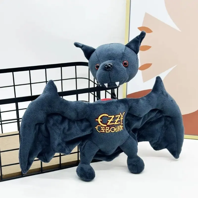 Bat-Biting Plush Toy, Magnetic Bat Plush Doll, Soft and Cuddly Bat-Shaped Stuffed Animal, Perfect Gift for Kids