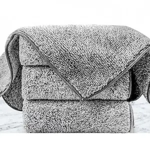 10pcs 30*30cm Bamboo Charcoal Cleaning Cloths, Durable Cleaning Supplies, Kitchen Oil-Proof Thick Dishwashing Sponge, Absorbent Table Wipe, Easy to Clean