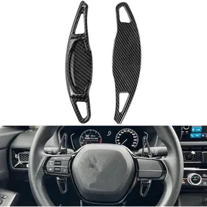 Paddle Shift Extensions Compatible with Honda Civic, Accord/CR-V - Fits 11th Gen Civic 2022-2024, Accord/CR-V 2023-2024 - 10th Gen Civic Accessories, Paddle Shifter Covers (Black)