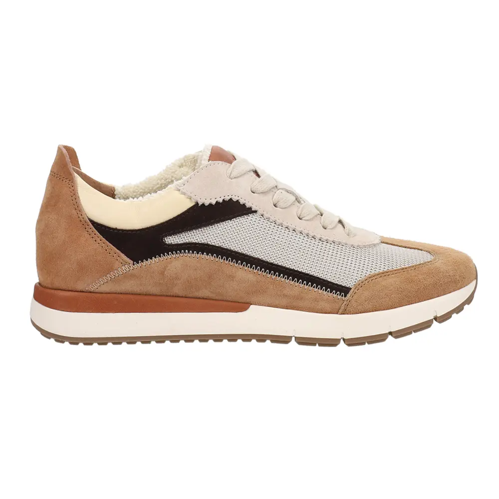 Jambu Womens Jamie Mesh Lace Up Sneakers Shoes Casual - Brown
