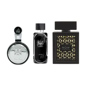 Lattafa Mega Combo Rave Now,Hayaati Black & Fakhar Eau De Parfum 3.4 Fl.oz For Men Fragrance Oud Woody Aromatic Fragrance Fragrances Blue Scented Fragrance Fragrance Discovery Set Vanilla Amber Patchouli Sandalwood Jasmine Rose Citrus Vetiver Suede