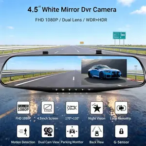 Dual Camera Car Dash Cam, HD Dash Camera, Front Rear Dashcam, Car Dvr, HD Driving Recorder, 4.19 Inch IPS/oled Front/rear Recording, Loop Recording, Night Vision, Easy Installation, Driver Side Parking Monitor, Safe Driving Camera