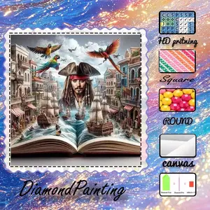 5D-DIY, Wall art painting, velvet canvas, diamond art, diamond art tools, diamond painting kit, tropical birds AB drills, fairy dust drills, crystal drills, perfect home decoration, diamond art kit