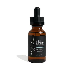 AbsoluteJOI Retinol Plus Vitamin C Skin Refining Night Oil Anti-Aging Brightening Hydrating for All Skin Types