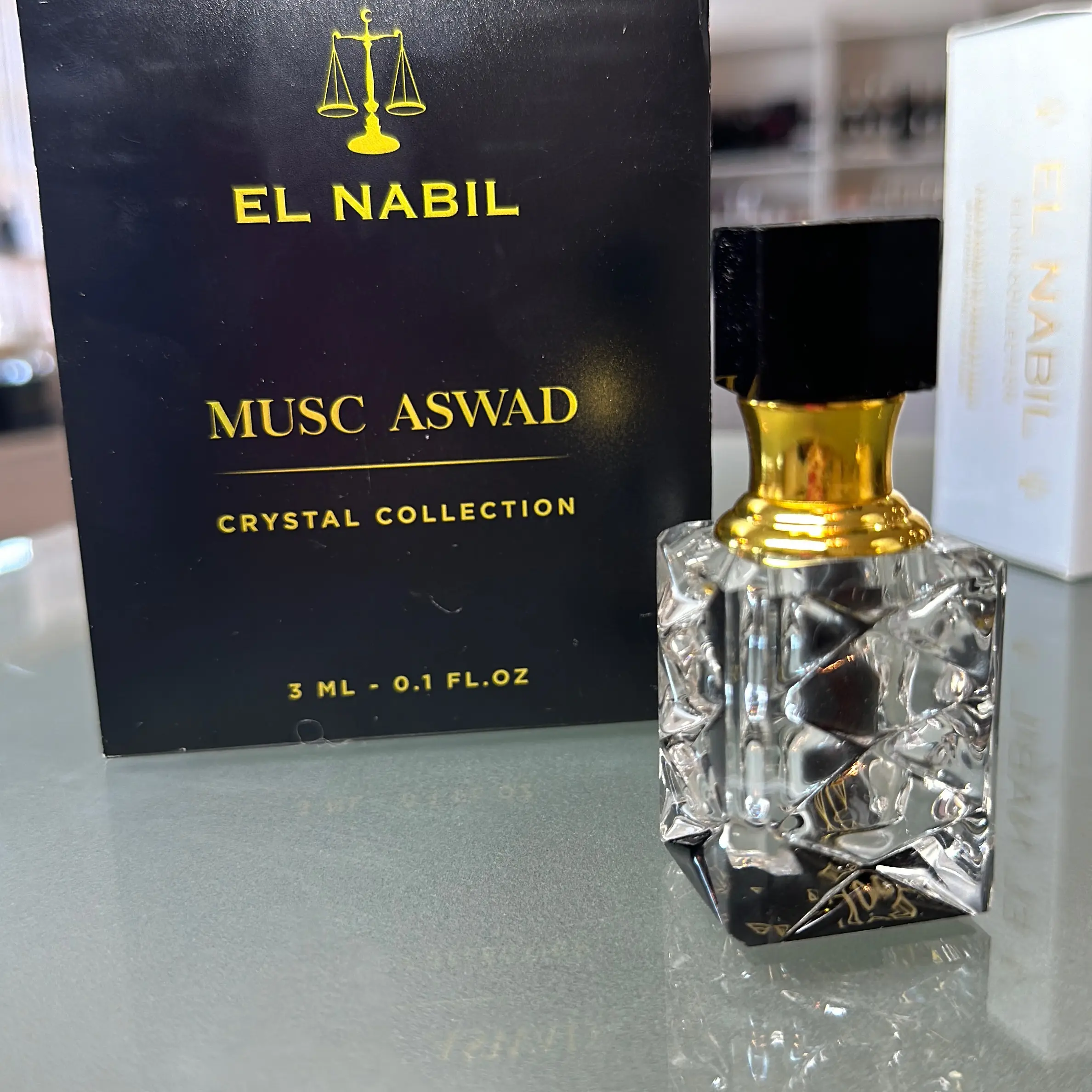 El Nabil - Musc Aswad Crystal Collection Perfume 3 ml