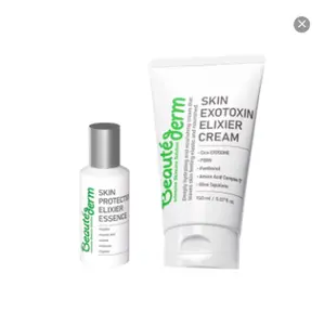 [Beauté Derm]Skin Exotoxin Elixier Cream & Skin Protection Elixer Essence Rich in Panthenol Moisturizing Complexes Ceramides & Amino Acid Complexes for Deep Hydration and Skin Barrier Protection Firm & Lift Serum