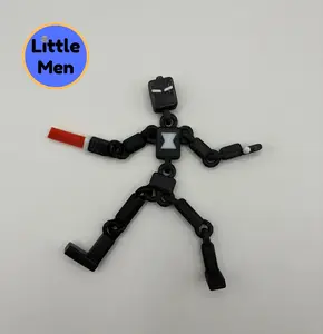 3D Printed Articulated Vigilante Hero Fidget Toy | Stress Relief Sensory Toy for Kids & Adult | ADHD Anxiety Desk Toy | Fun Collectible Toy | Kinesthetic