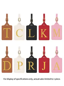 26-letter cruise luggage tag clip, essential accessory for cruise travel and backpack hanging accessory, durable design for easy identification, unisex luggage tag clip, must-have for daily outings, Bag Charms For Handbags
