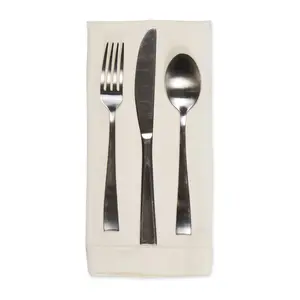 Design Imports Set of 4 Linen Napkins