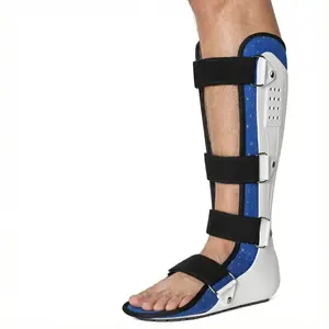 Extended Cam Boot for Ankle and Foot Recovery – Adjustable Medical Walking Boot with Supportive Straps for Fractures, Sprains, and Post-Surgery Rehabilitation