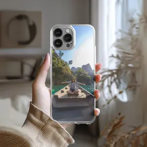 iPhone Personalized Clear Case Custom Photo Phone Case