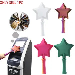 3D Printed touchable Payment Magic Wand，Non-Contact Payment Device Portable Extensible Durable Creative Gift for Family Friends