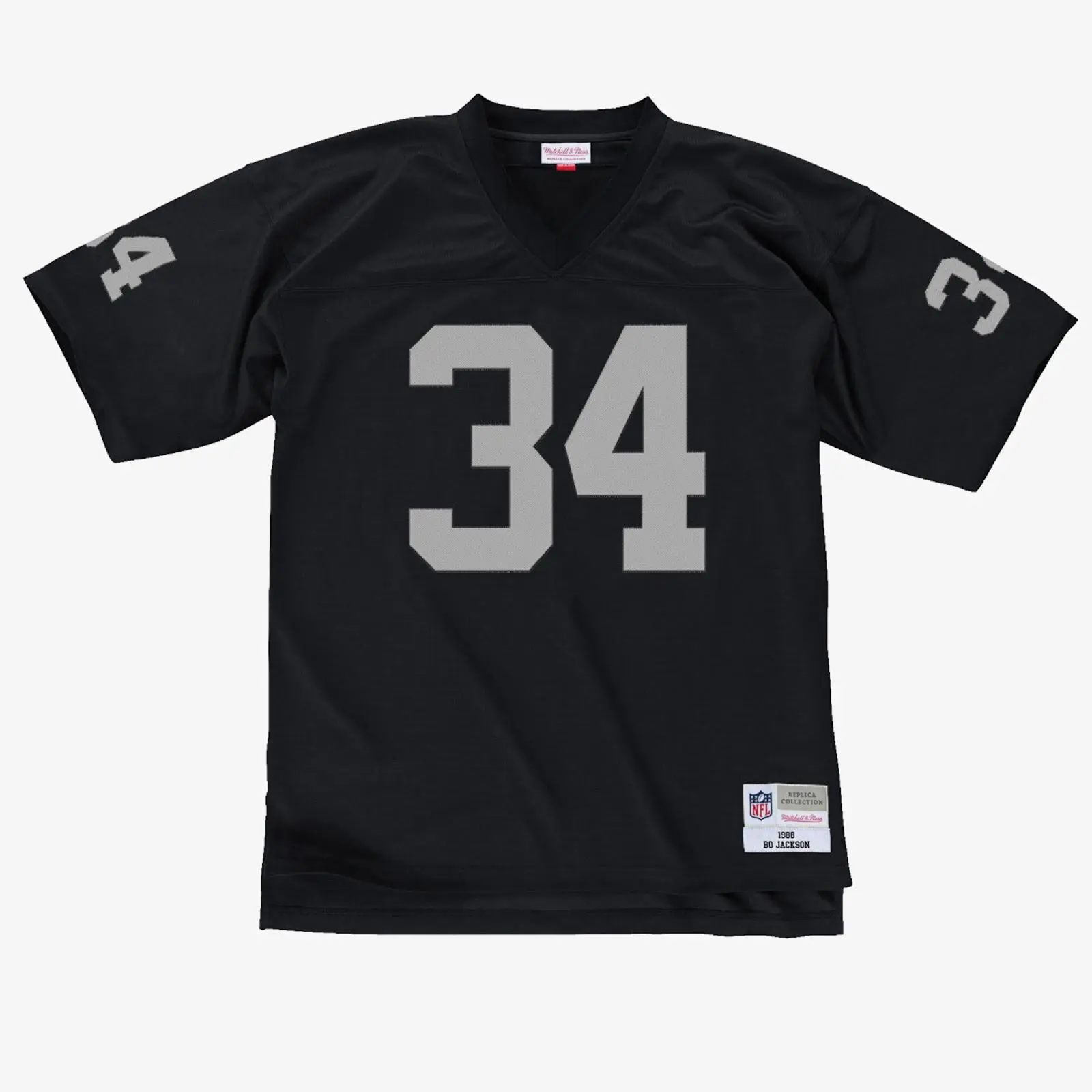 Bo Jackson Los Angeles Raiders 1988 Black Legacy Player Jersey NFL Throwback Mitchell & Ness