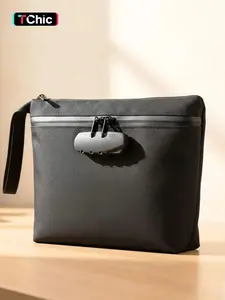 Smell Proof Bag, Odor Proof Bag with Combination Lock, Durable Smell Proof Container with Carbon Lining, Secure Odorless Travel Pouch, Travel Organizer Bags for Home & On-the-Go
