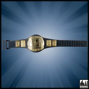Television Championship Belt for WWE & AEW Wrestling Action Figures