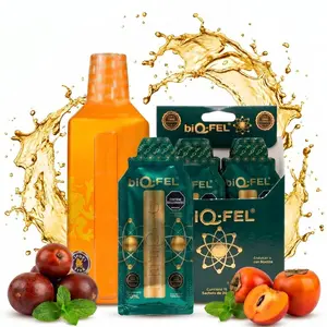 BIQ GO x Golden Boy – Natural Energy Supplement Bundle for Men | Borojo & Chontaduro Liquid Formula | Home + On-The-Go