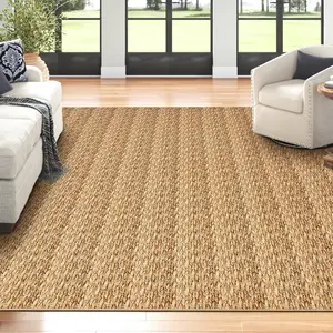 【GARVEE】Washable Rugs and Runners in Various Sizes and Colors Featuring Non-Slip, Soft, Low Pile, Braided or Woven Farmhouse Style Carpets Suitable for Living Room, Bedroom, Dining Room, Nursery, Hallway, and Kitchen