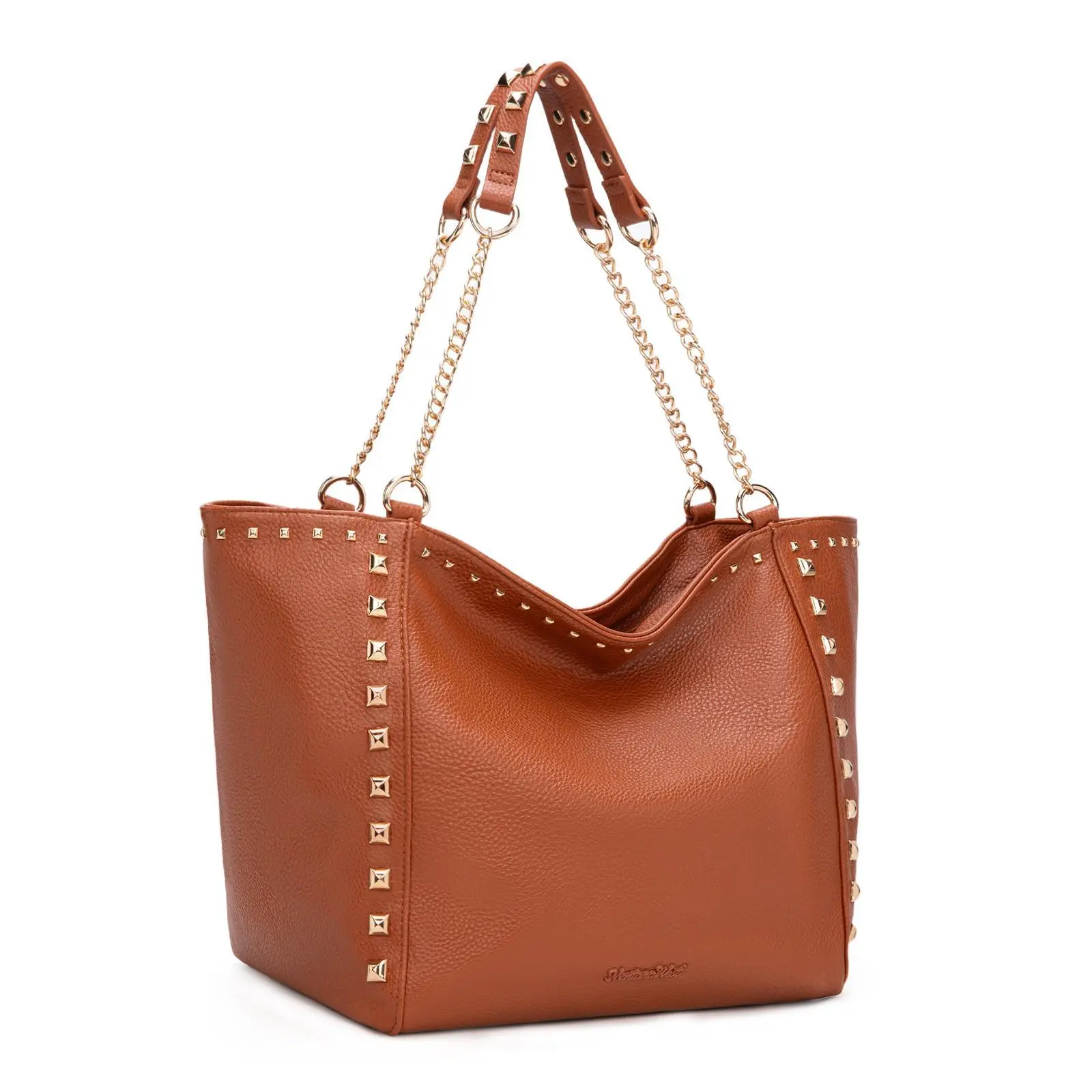 Montana West Large Tote Bag for Women Oversized Shoulder Purses with Chain Handbags