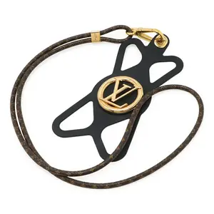 Pre-owned Louis Vuitton Canvas Small Leather Goods Louise Monogram Phone Accessory
