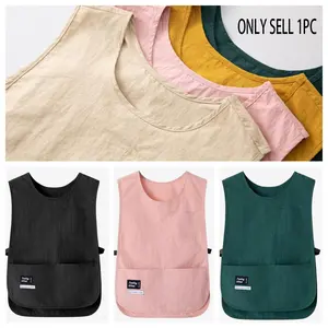 Tailored Design Apron with Deep Pockets for Easy Access, Unisex for Cooking Gardening and Office Work, Kitchen Cooking Aprons