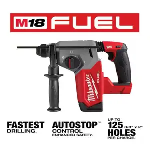 Milwaukee M18 FUEL 18V Lithium-Ion Brushless Cordless 1 in. SDS-Plus Rotary Hammer (Tool-Only)