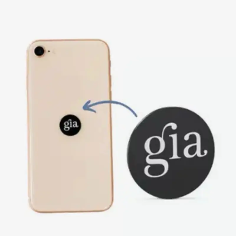 Best Radiation & EMF shielding stickers ever- Gia Cell Phone Sticker Guard EMF Protection Device Shields Your Body From Electromagnetic Radiation- 4 Pack