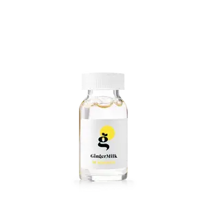 Ginger Milk Natural Care Hair Loss Control Ampoule with Dropper Unisex Biotin, Procapil Formula, 0.5 oz/15 ml Hair Growth Product - Beauty & Personal Care Treatment