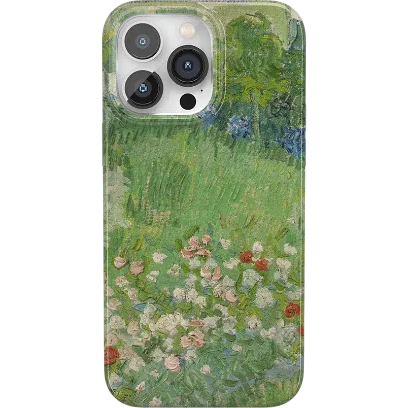 Casely iPhone 14 Pro Case | Van Gogh Museum | Vincent's Admired Garden | Compatible with MagSafe | Classic Ultra Thin Design