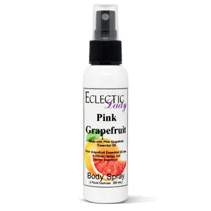 Pink Grapefruit Essential Oil Body Spray, Hydrating Body Mist for Daily Use