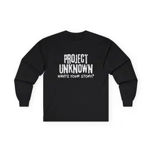 Project Unknown Unisex Long Sleeve Storytelling Tee