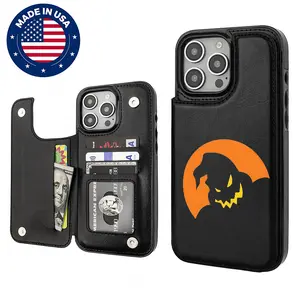 OOGlE BOOGIE MOON from The NIGHTMARE BEFORE CHRISTMAS L AWN ART Aesthetic Design Letter Pattern Casing For iphone 16 15 14 13 12 Plus ProMax TPU PC pu Leather Card Holder Luxury Mobile Fashion Cute Vintage Flaunt Drop Protection Phone Shockproof Protector