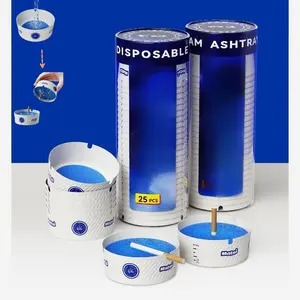 MOTAI Fast & Easy Disposable Ashtray — Odor-Eliminating, Portable, Thickened for Clean & Smokeless Use Anywhere