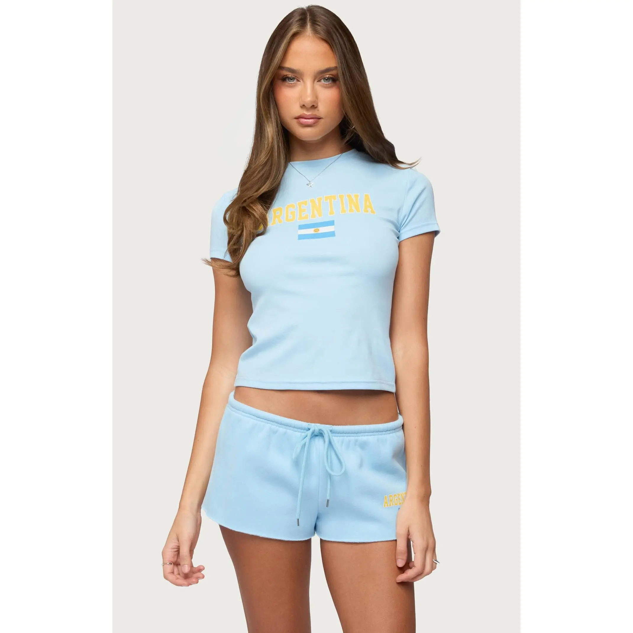 Edikted Women's Argentina T-Shirt