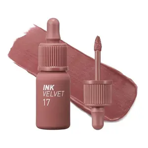 Peripera Matte Lip Glaze, Smoky Velvet Finish, Intense Color, Powder Mist Effect, 1 Piece, Long-Lasting, High Pigmentation, Matte Lip Gloss