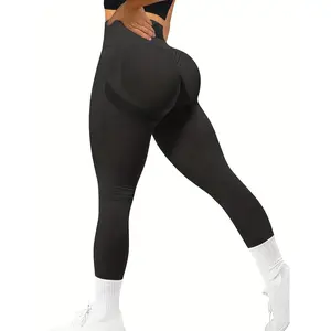 Seamless Butt Lifting Workout Leggings For Women - High Waist Yoga Compression Tights Pants -  Nylon & Spandex Blend - For Women - Suitable for Yoga, Fitness & Running - Perfect Gift for Fitness Enthusiasts