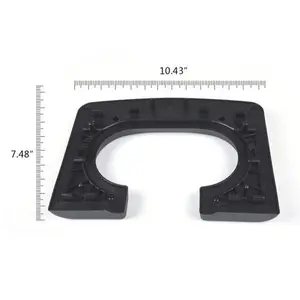 Center Console Cup Holder Pad Fit For Ford F150 2004-2014 Dark Gray Upgraded Version