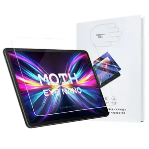 UAKKW Nano Texture Glass Screen Protector for iPad 8.3/10.2/10.5/10.9/11/12.9/13 inch Anti-Reflective Anti-Glare Tempered Glass 9H+ Military Grade Shatterproof Easy Install Scratch Resistant Tablet Protective