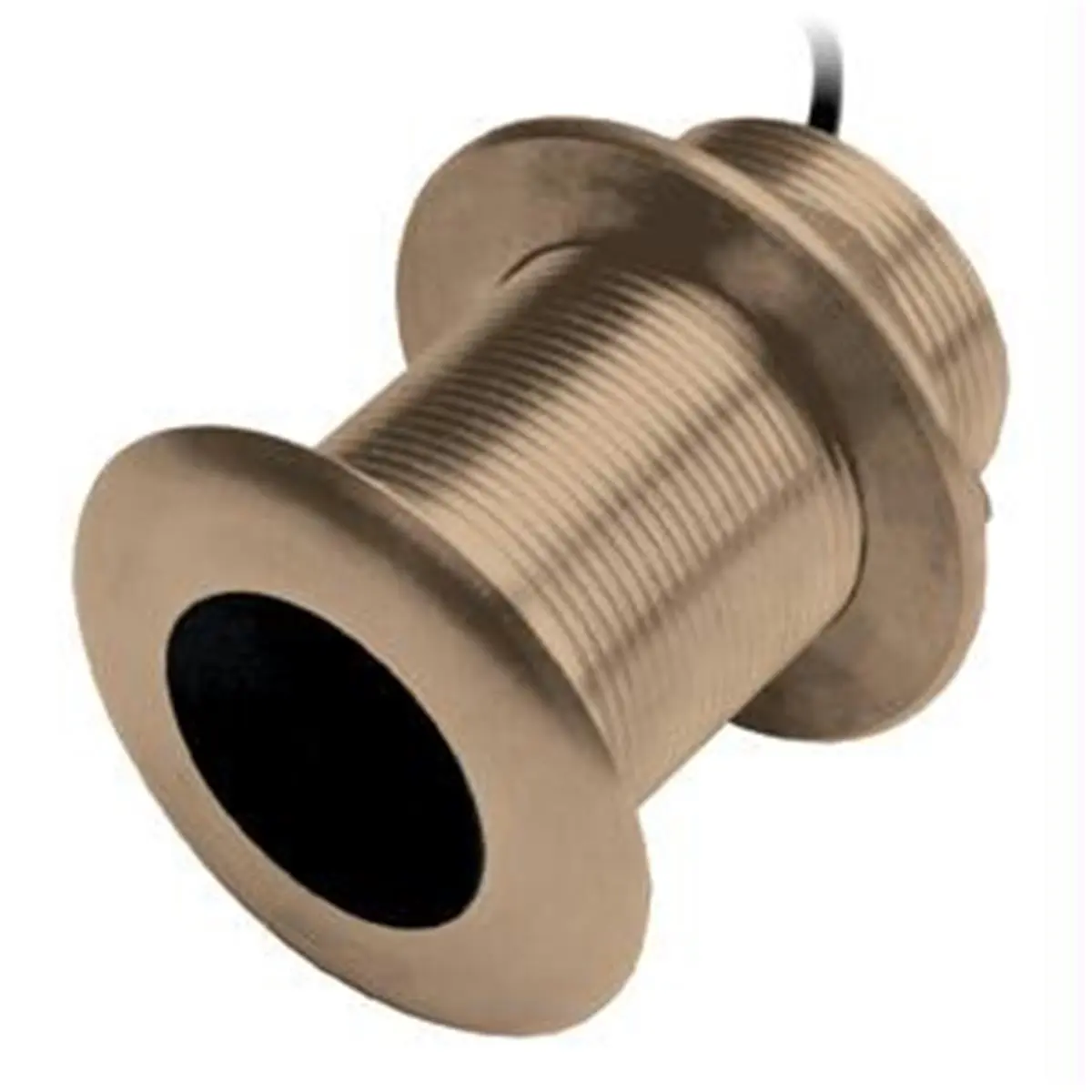 Garmin 010-10217-22 Bronze P619 Thru-Hull Sonar Transducer - 77-200KHZ Frequency, 20D Tilt, 8P Configuration