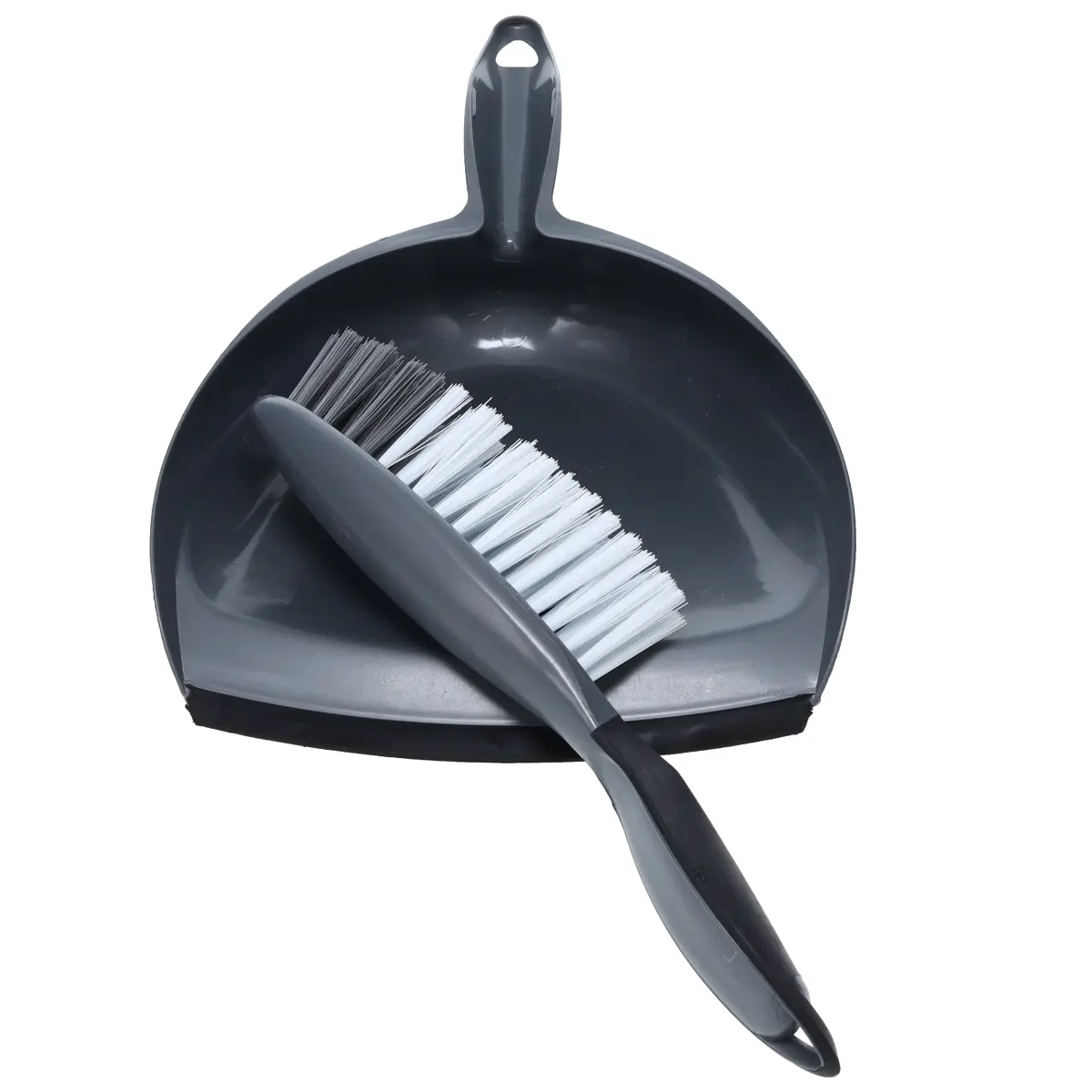 360 Stand HelpMate RP936001 13 in. Large Dustpan & Brush Set - Commercial Cleaning, Ergonomic Handle, Polypropylene Bristles, Interlock Design, Storage-Friendly, Semi Truck Supplies & Accessories