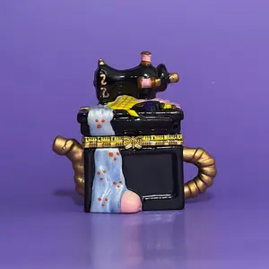 Sewing Machine Trinket Box