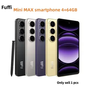 FUFFi-S26 PRO Mini MAX smartphone, 5.5-inch screen, 4+64GB RAM, 5MP+13MP high-definition camera, unlocked 4G network, 2500mAh battery, Android fashion phone, supports stylus/dual SIM dual standby/GPS navigation