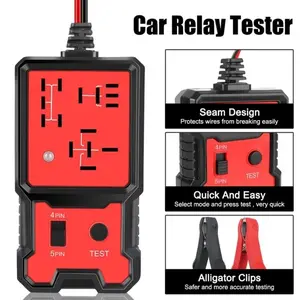 Automotive Relay Tester Tool for summer, 12V/24V Car Relay Tester, Automotive Relay Tester Tool 2026, Pin Relay Tester, Code Readers and Scan Tools, Diagnostic, Test and Measurement Tools, gift for men, father's day gift