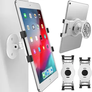 AboveTEK Tablet Wall Mount, Swivel 360° Rotating Holder Fits 6-13" Tablets - NWT