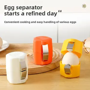 Egg Peeler Portable Egg Shell Opener Household Baking Tool Egg Opener No Residue Manual Egg Beater